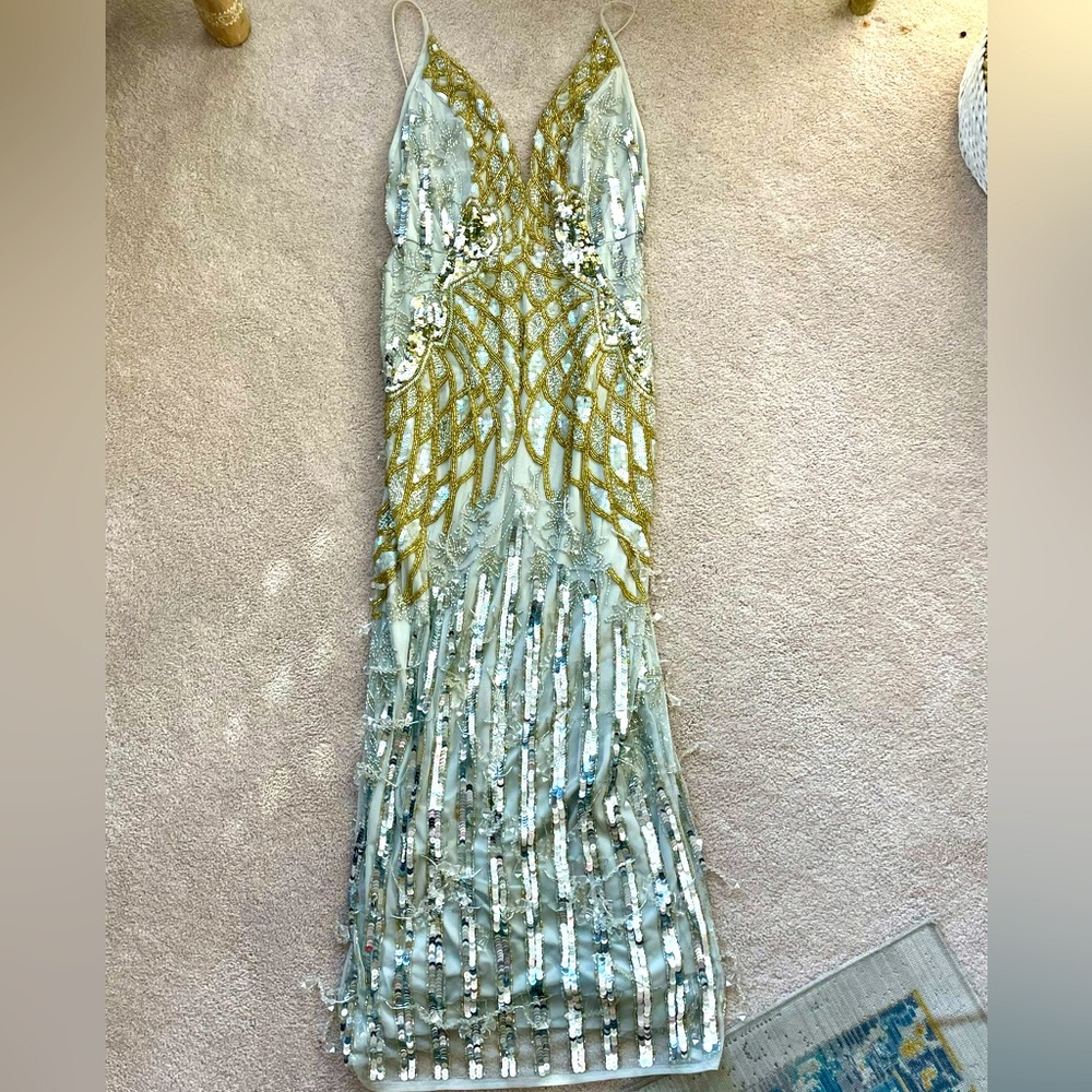 Asos Embellished Midi Dress